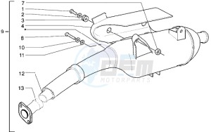 X9 125 drawing Silencer