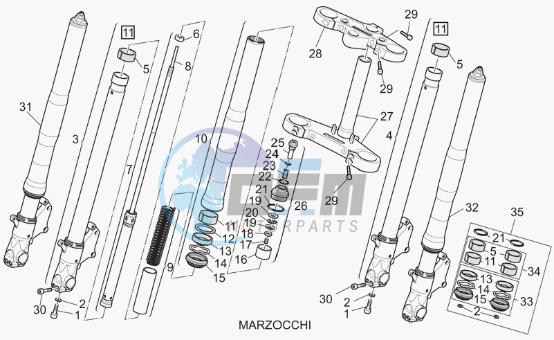 Front fork II