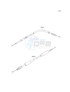 KX 500 E [KX500] (E10-E14) [KX500] drawing CABLES