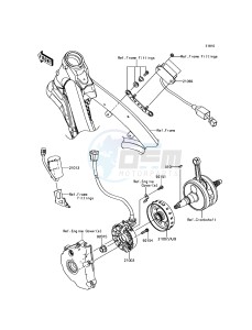 KX250F KX252AHF EU drawing Generator