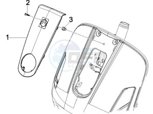 GTV 250 ie drawing Front shield