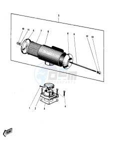 F3 [BUSHWHACKER] 175 [BUSHWHACKER] drawing AIR CLEANER