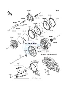 VN1700_CLASSIC_TOURER_ABS VN1700DEF GB XX (EU ME A(FRICA) drawing Clutch