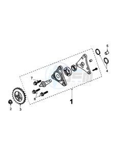 DJANGO 50 4T SPORT P drawing OIL PUMP