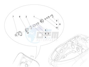 LXV 150 4T 3V IE NOABS E3 (APAC) drawing Locks