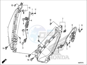 NSC110MPDH UK - (E) drawing FRONT WINKER