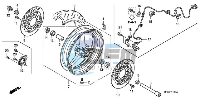 FRONT WHEEL