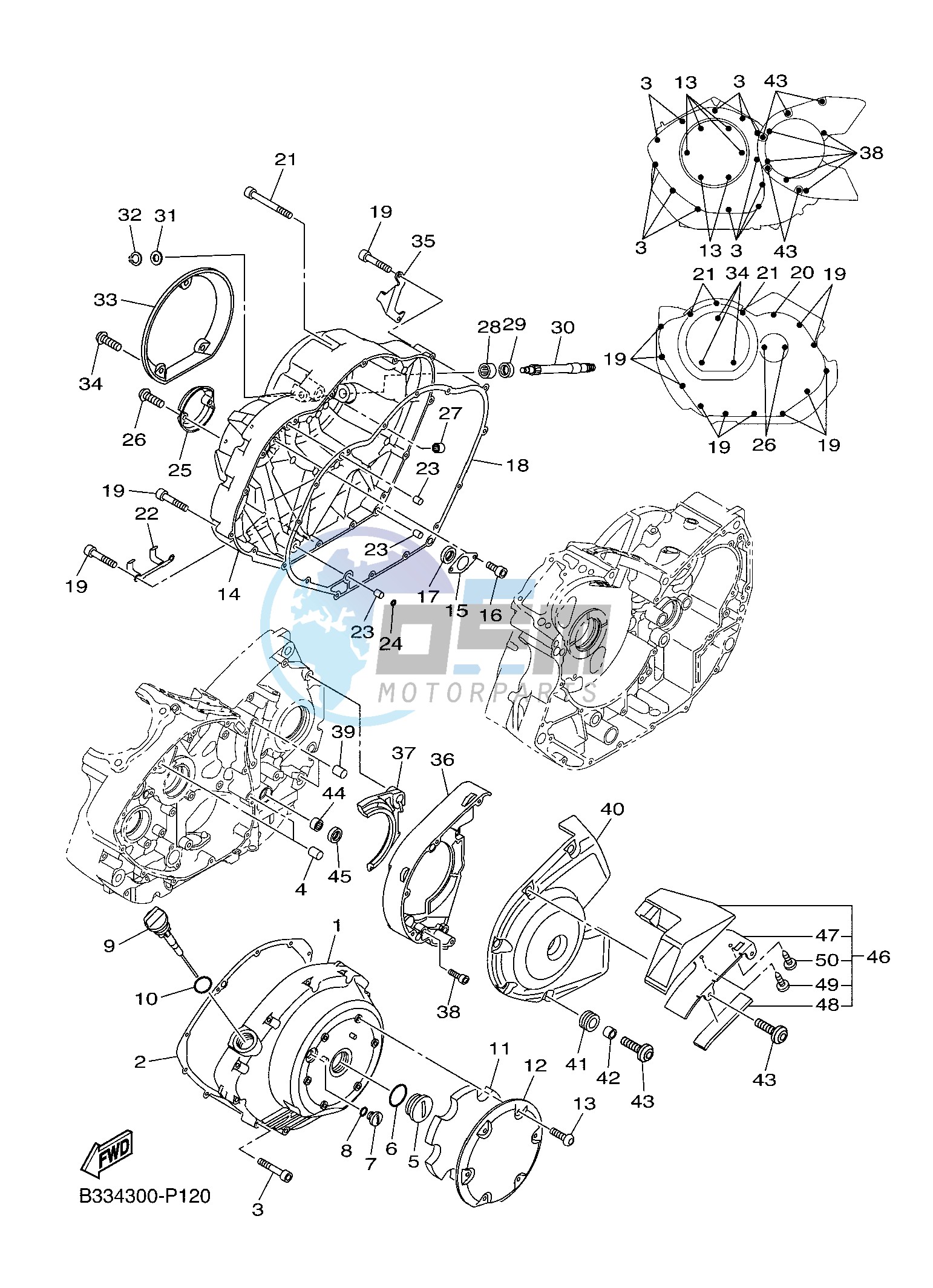 CRANKCASE COVER 1