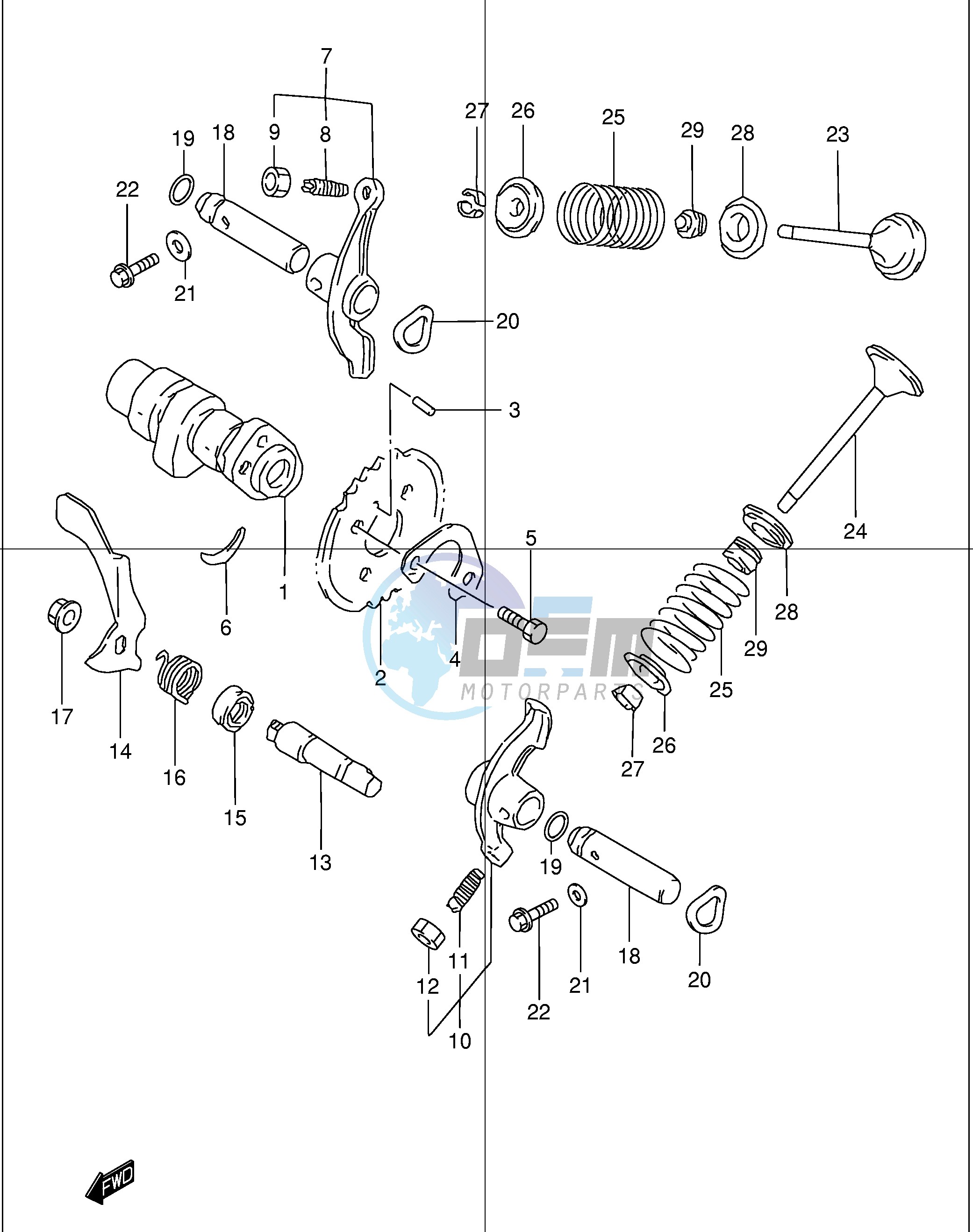 CAM SHAFT - VALVE