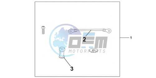 TANK BAG ATT KIT