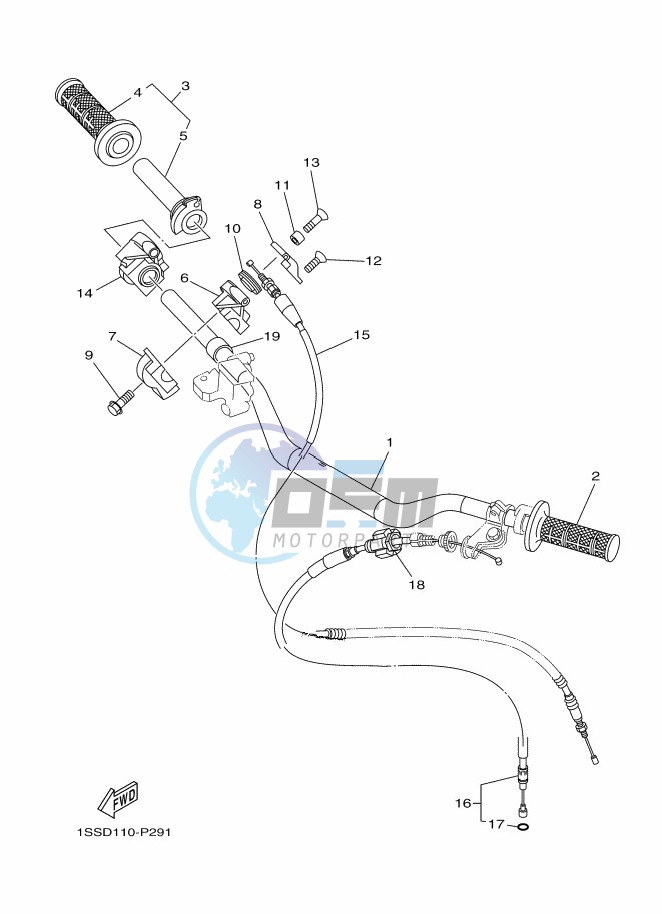 STEERING HANDLE & CABLE