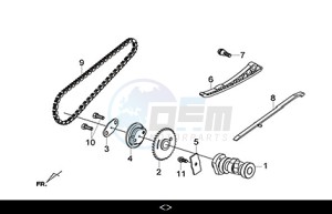 JOYRIDE 300 16 (LJ30W2-EU) (M2) drawing CAM SHAFT COMP