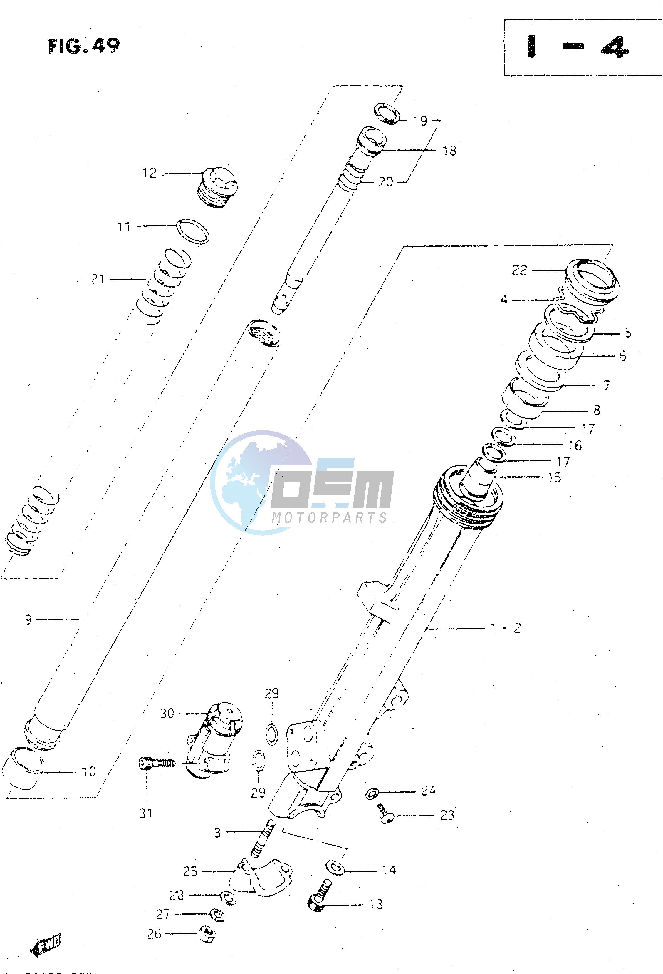 FRONT DAMPER (MODEL F)