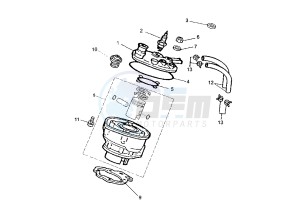 TZR 50 drawing CYLINDER HEAD