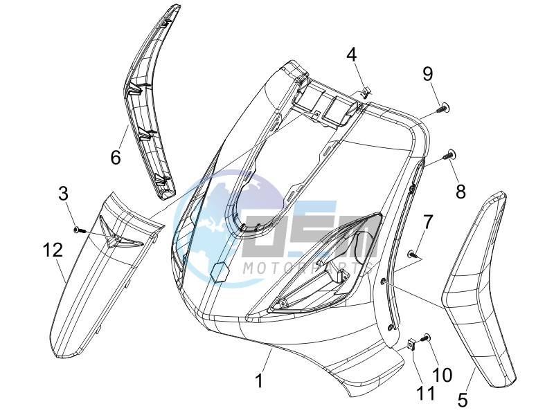 Front shield