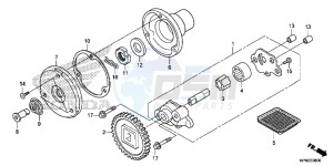 GLR1251WHH UK - (E) drawing OIL PUMP