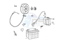 SENDA R X-TREM - 50 CC VTHSR1D1A 2T EU2 drawing GENERATOR