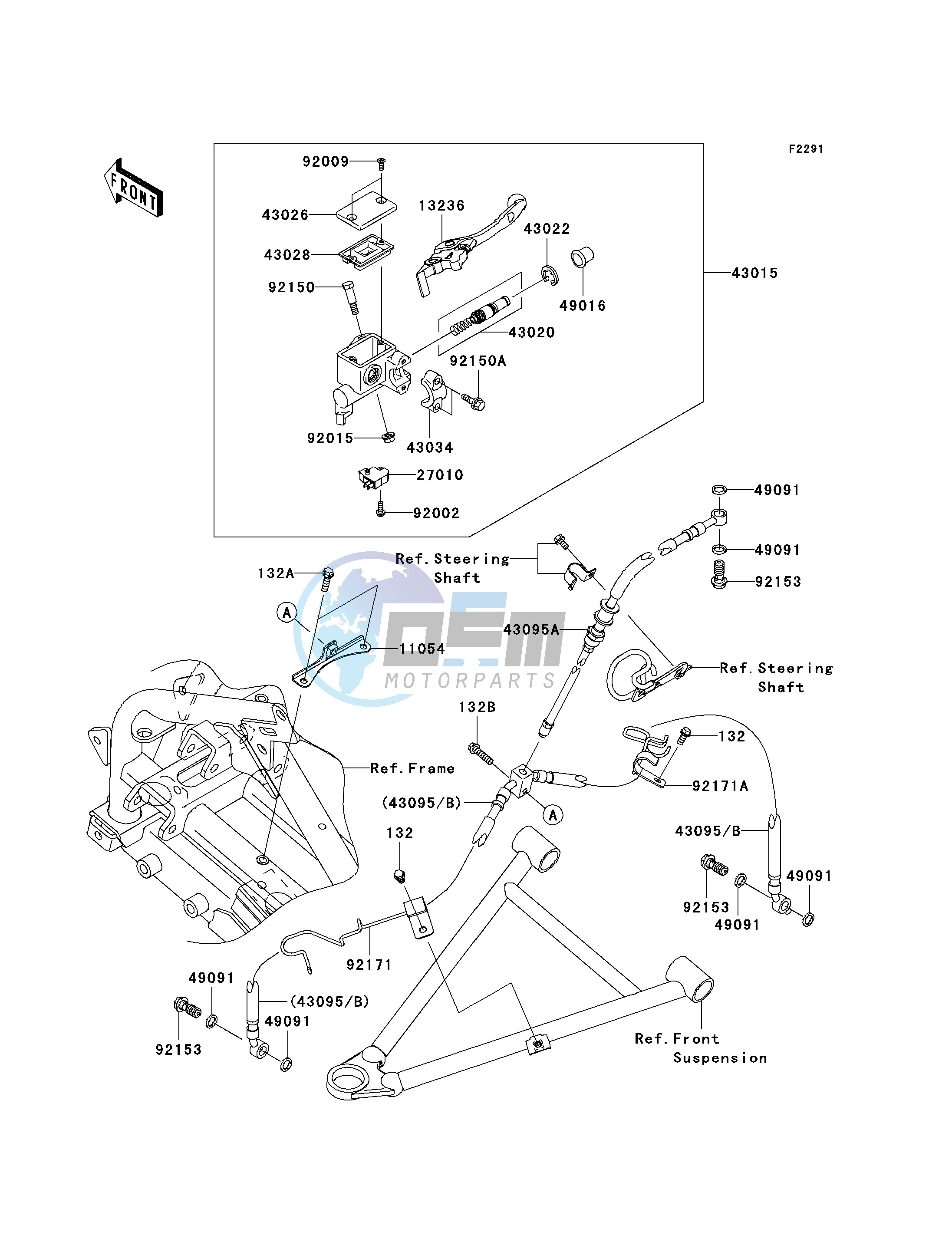 FRONT MASTER CYLINDER