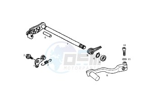 SENDA R EURO 2 - 125 drawing SHIFT SHAFT