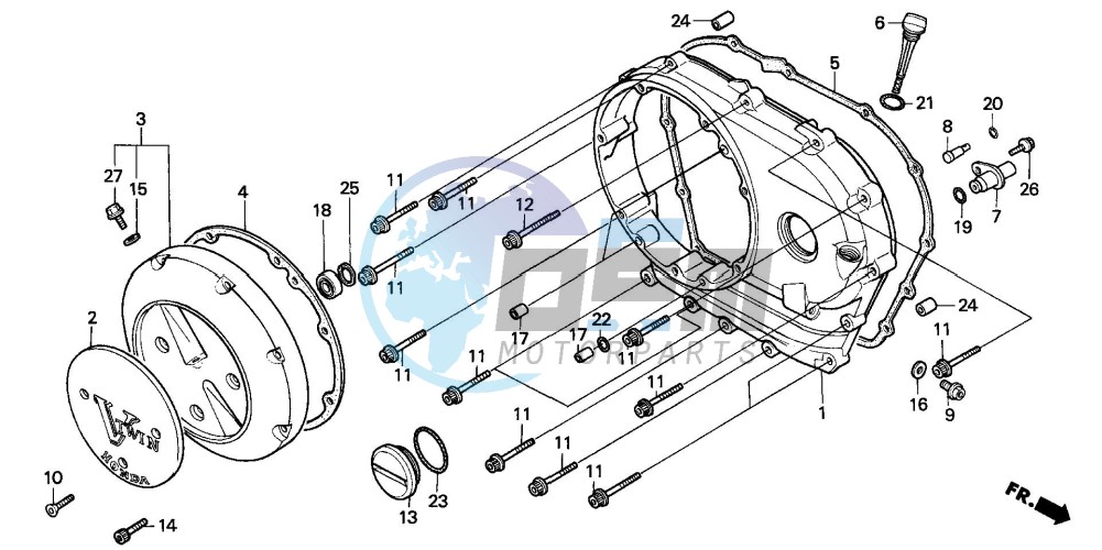 RIGHT CRANKCASE COVER