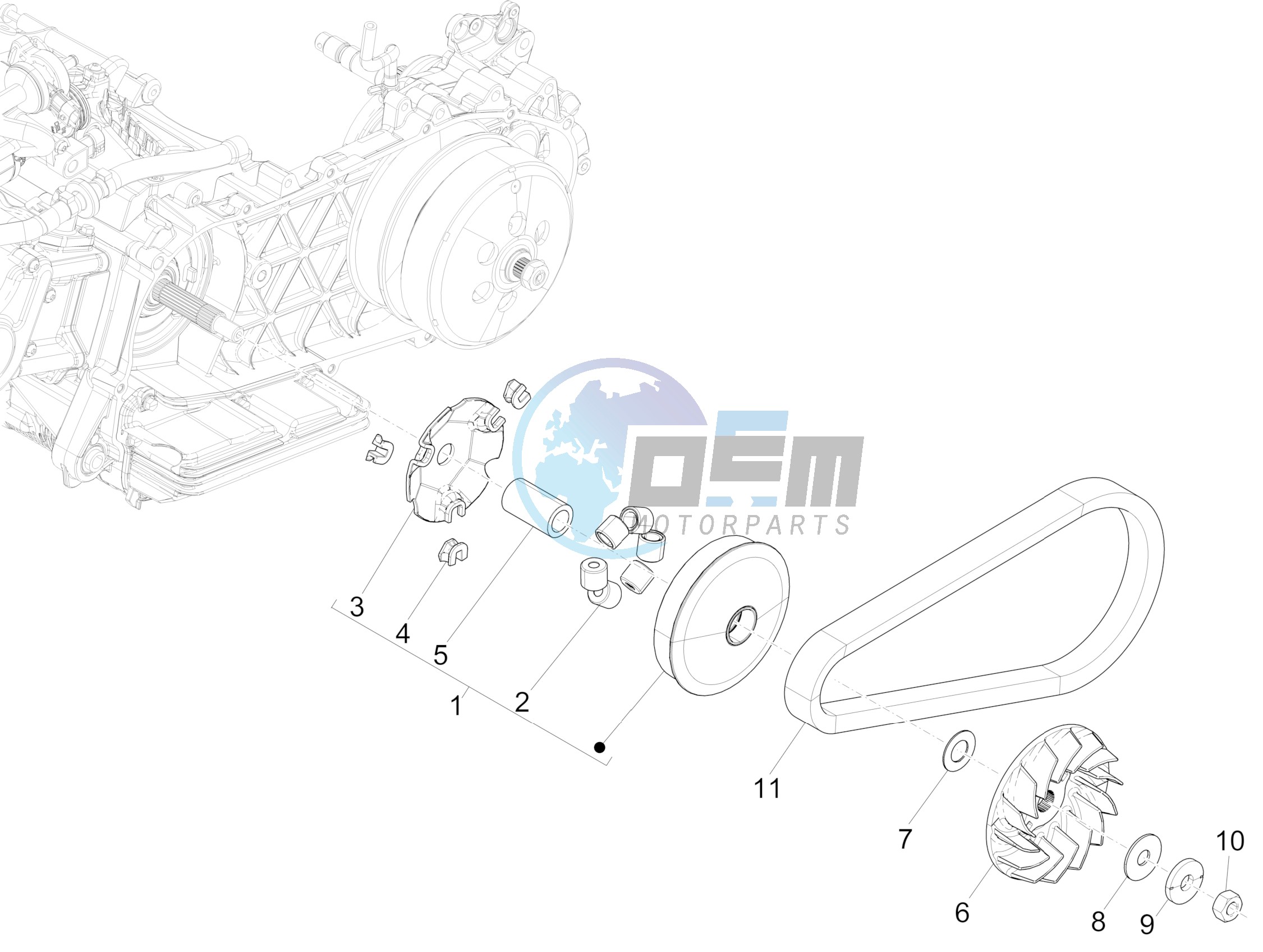 Driving pulley