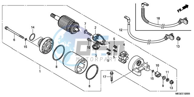 STARTER MOTOR