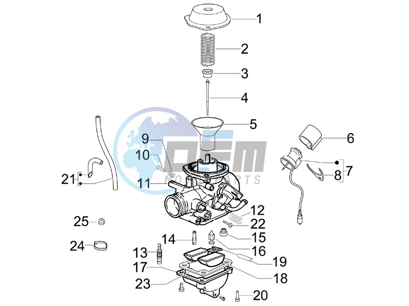 Carburetors components