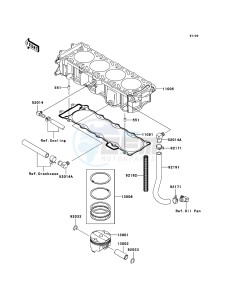 JET SKI STX-12F JT1200D6F FR drawing Cylinder/Piston(s)