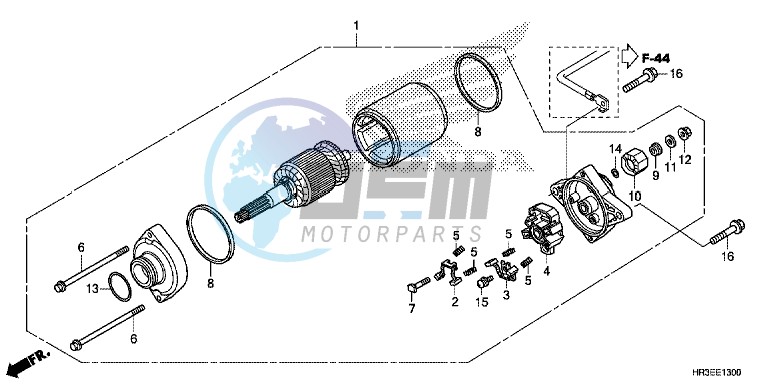 STARTER MOTOR