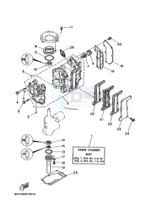 8C drawing CYLINDER--CRANKCASE