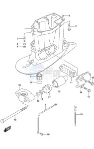 DF 150 drawing Drive Shaft Housing