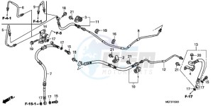 FJS400D9 Europe Direct - (ED) drawing REAR BRAKE PIPE (FJS400D9 /FJS400A)