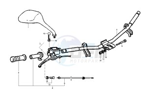 Runner PUREJET 50 drawing Handlebar