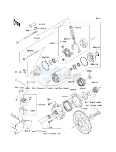 VN 1600 D [VULCAN 1600 NOMAD] (D6F-D8FA) D8FA drawing STARTER MOTOR