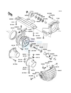 JET SKI 900 STX JT900E6F FR drawing Jet Pump