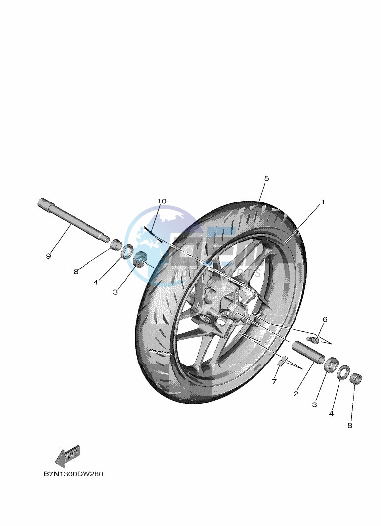 FRONT WHEEL