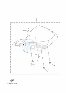 YFM700FWBD YFM70KPHK (B5K9) drawing SEAT