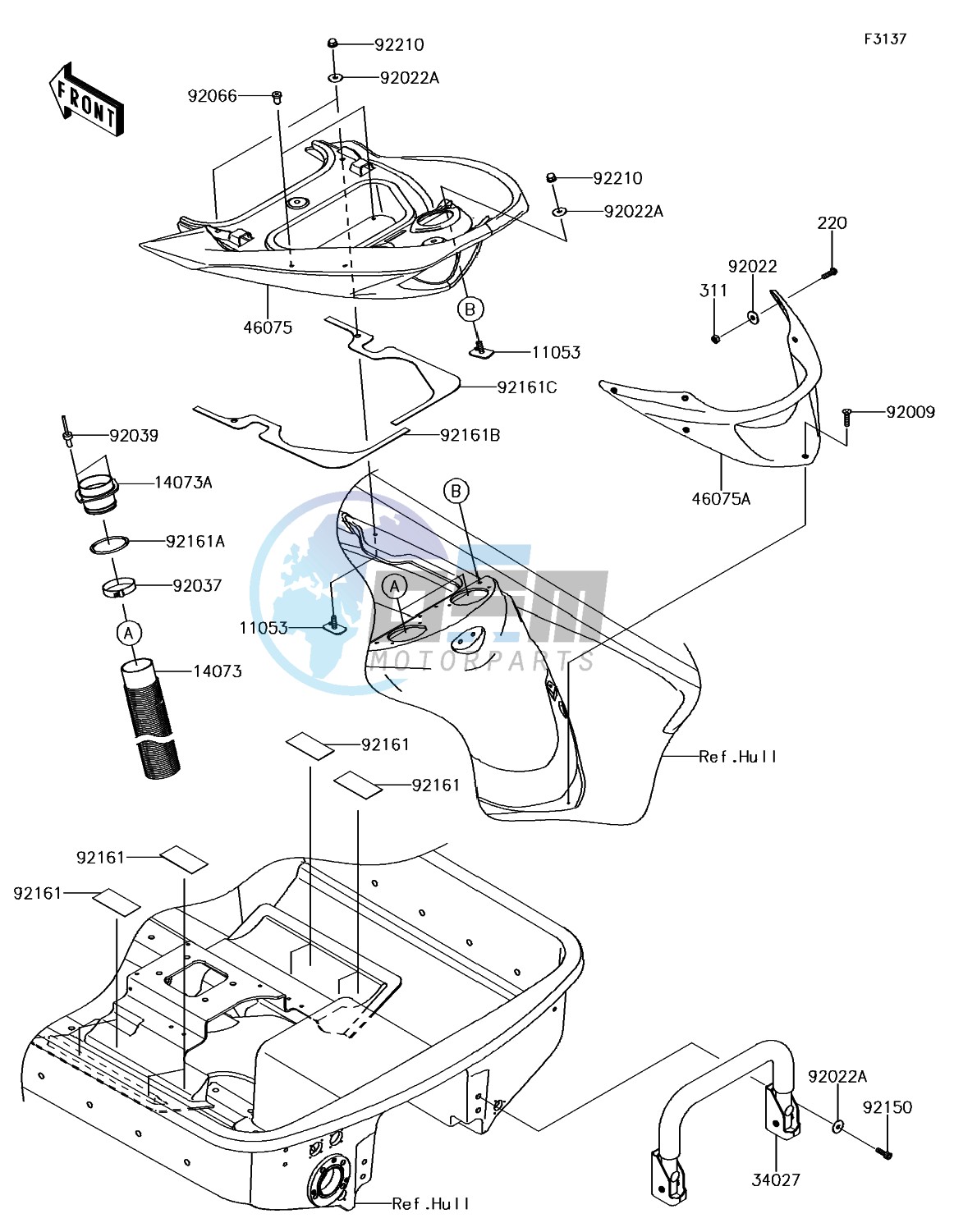 Hull Rear Fittings