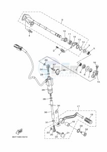 MT-10 SP MTN1000D (BGG1) drawing SHIFT SHAFT