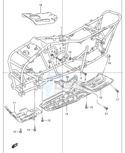 LT-F300 (E24) drawing FRAME