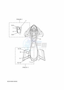 YFM700R (BCXS) drawing EMBLEM & LABEL 1