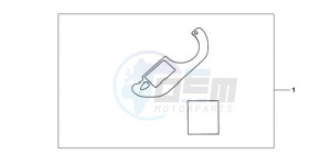 XL700V9 UK - (E / MKH) drawing METER PANEL