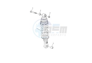 FZ1 1000 drawing REAR SUSPENSION