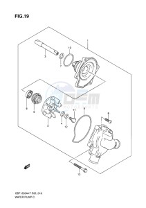 GSF-1250S ABS BANDIT EU drawing WATER PUMP