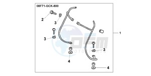 SRX90 50 drawing LEG SHIELD PIPE