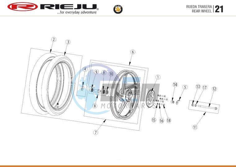 REAR WHEELS