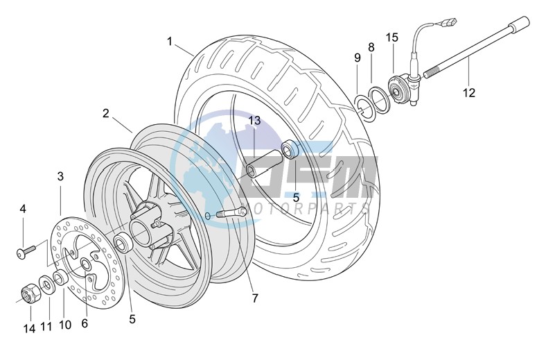 Front wheel