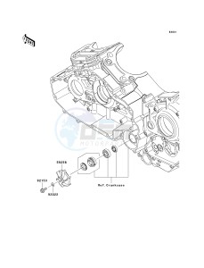 VN 1700 G [VULCAN 1700 CLASSIC LT] (9G-9FA) G9F drawing WATER PUMP