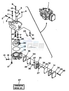 6D drawing CARBURETOR