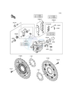 ER-6F_ABS EX650FDS XX (EU ME A(FRICA) drawing Front Brake